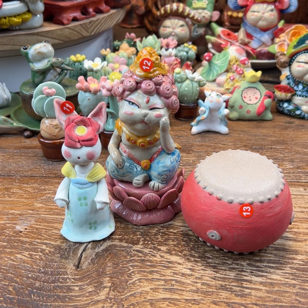 二***丫小镇青花每日有新品三件