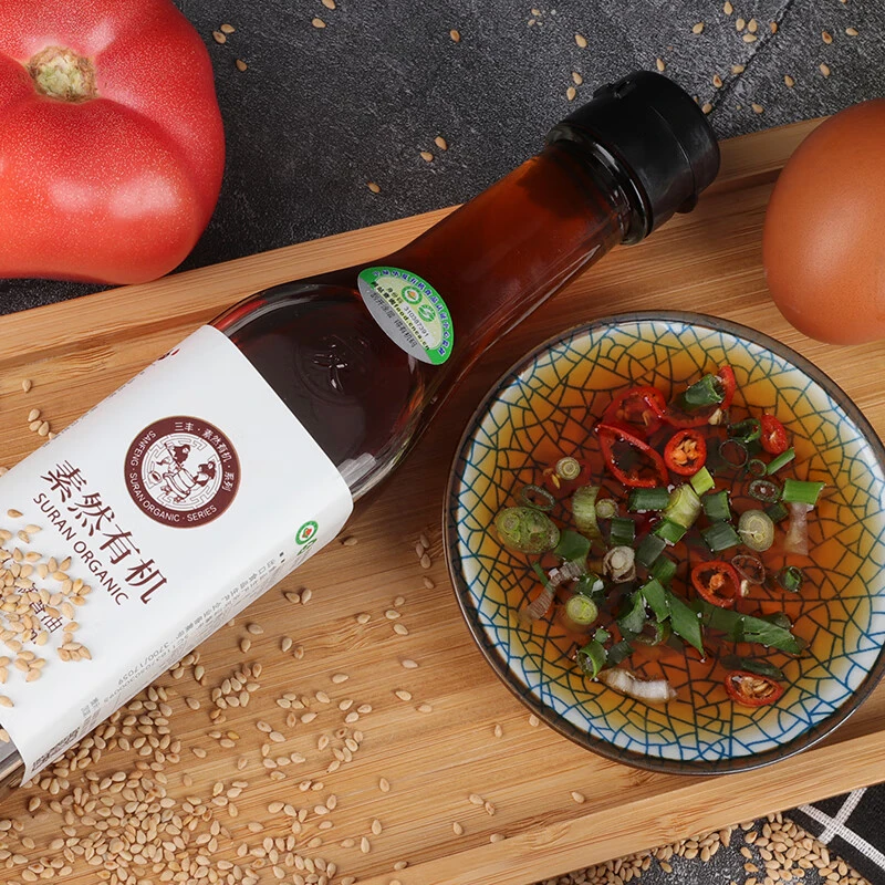 三丰三丰有机白芝麻油