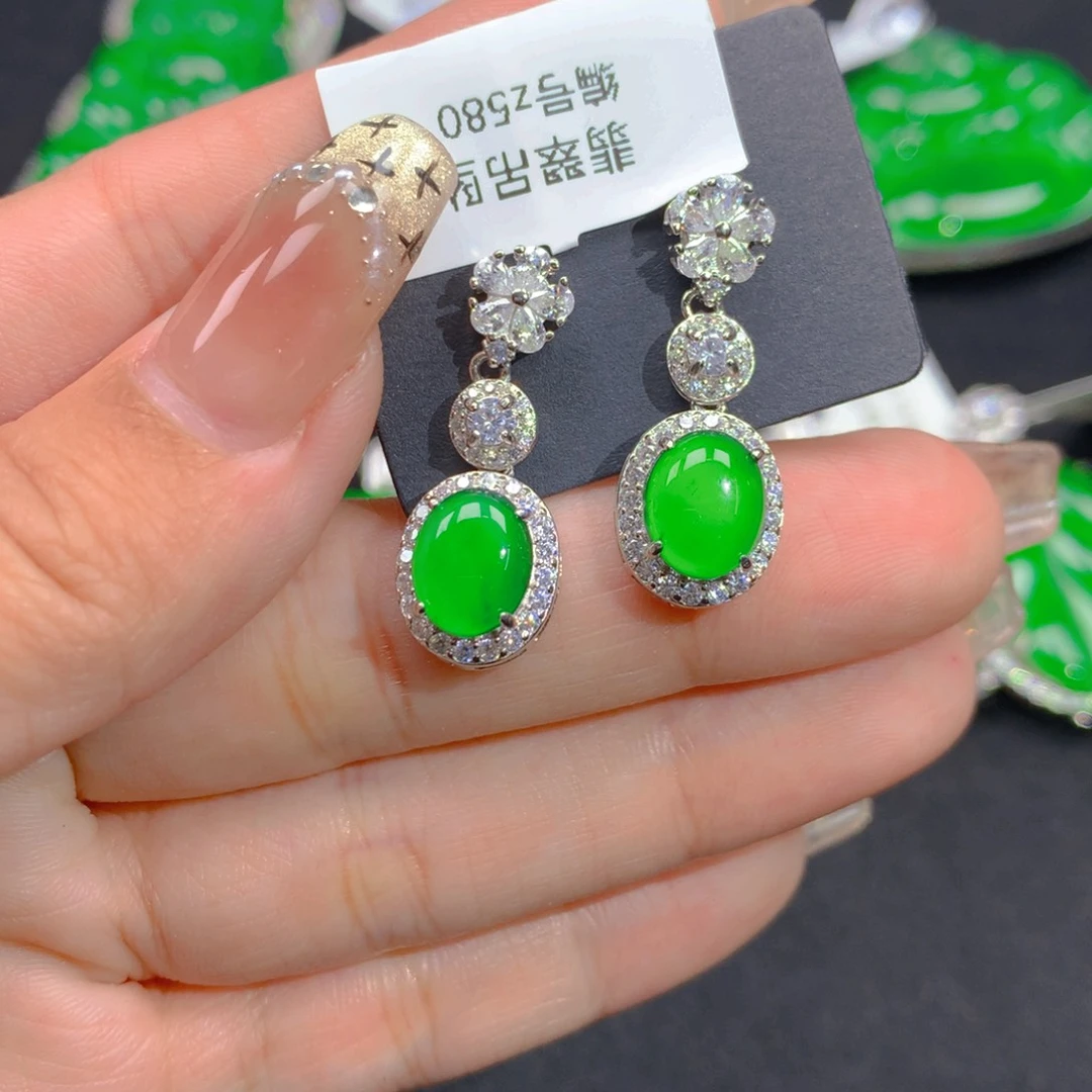 翡翠颈饰银S925镶嵌11111111111