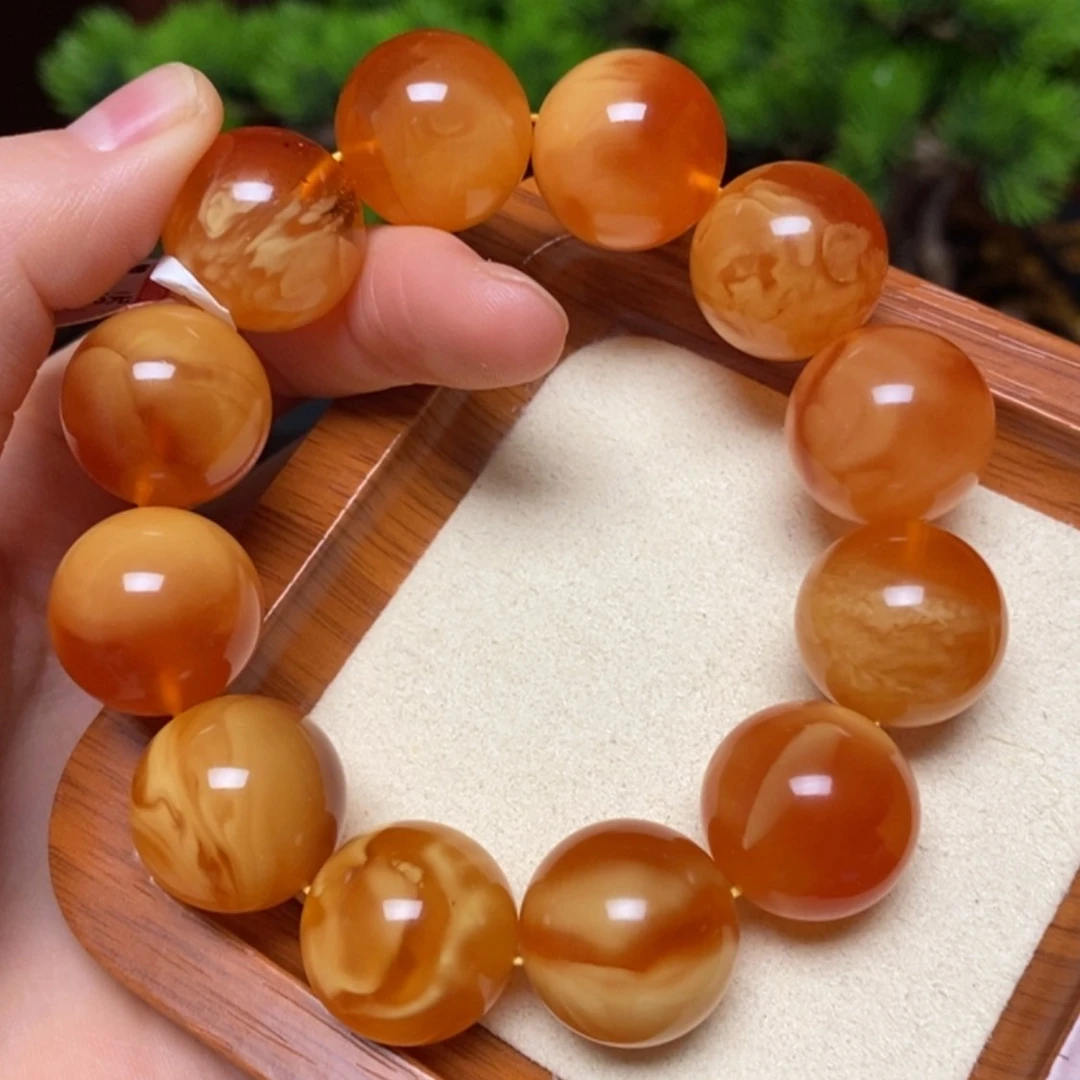 【闪购商品】手链蜜蜡未镶嵌心****海手串