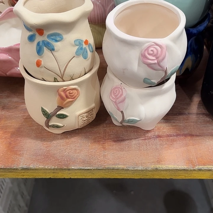 陶瓷花盆全场10包邮