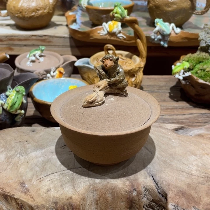 碗纯手工的制作杯子