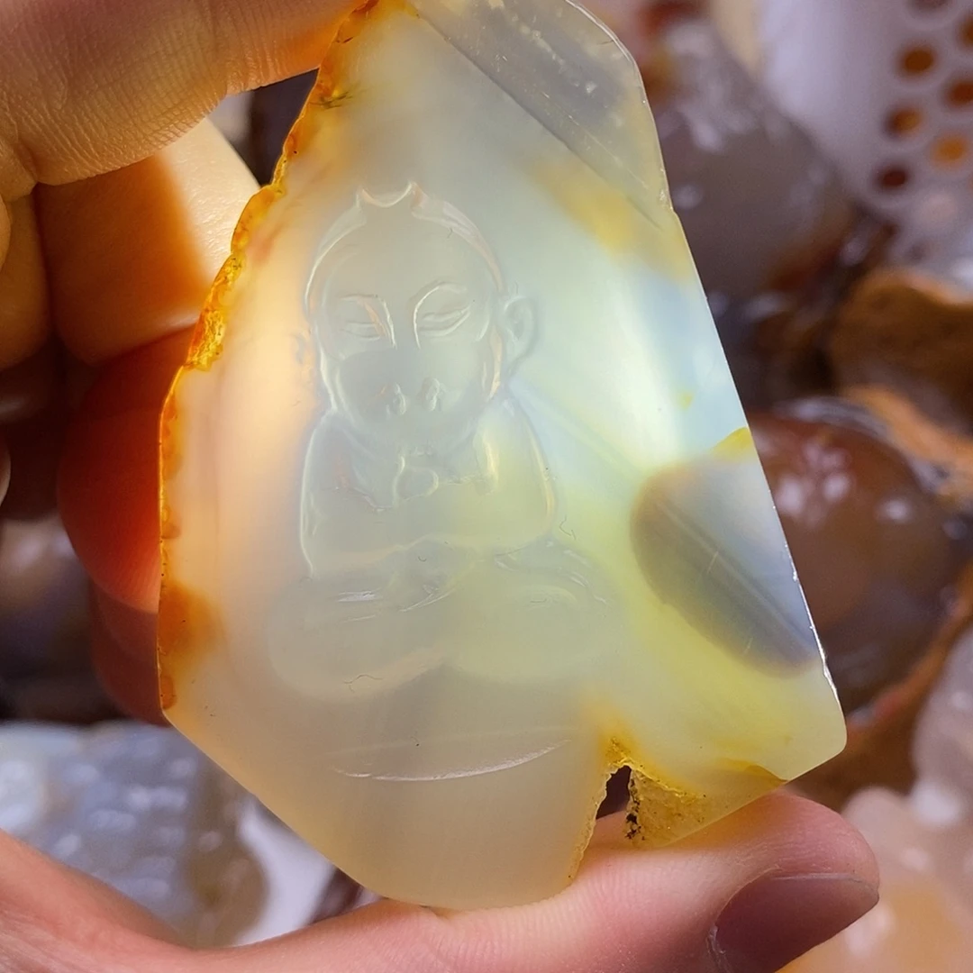 玛瑙/玉髓未镶嵌颈饰