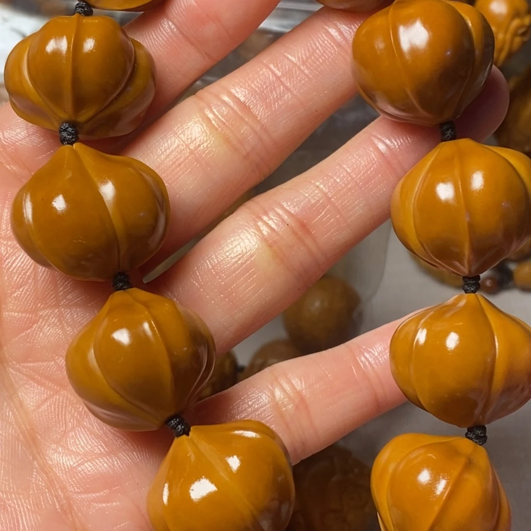 橄榄核手串/手链哈****哈精品鲨鱼背