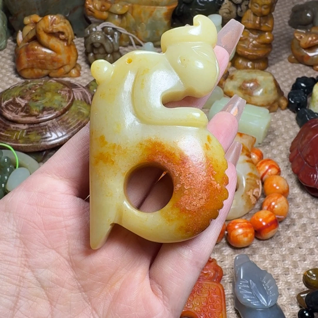 白玉菩提吊坠挂件