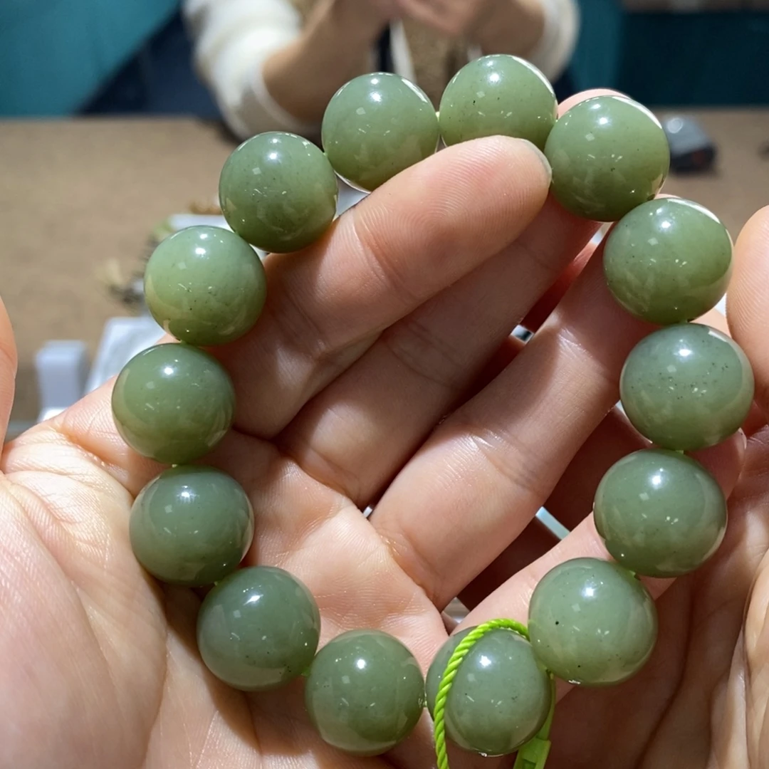 和田玉未镶嵌手链116