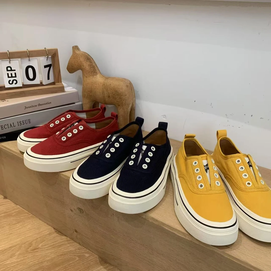 一脚蹬极简低帮板鞋休闲鞋5-3-29