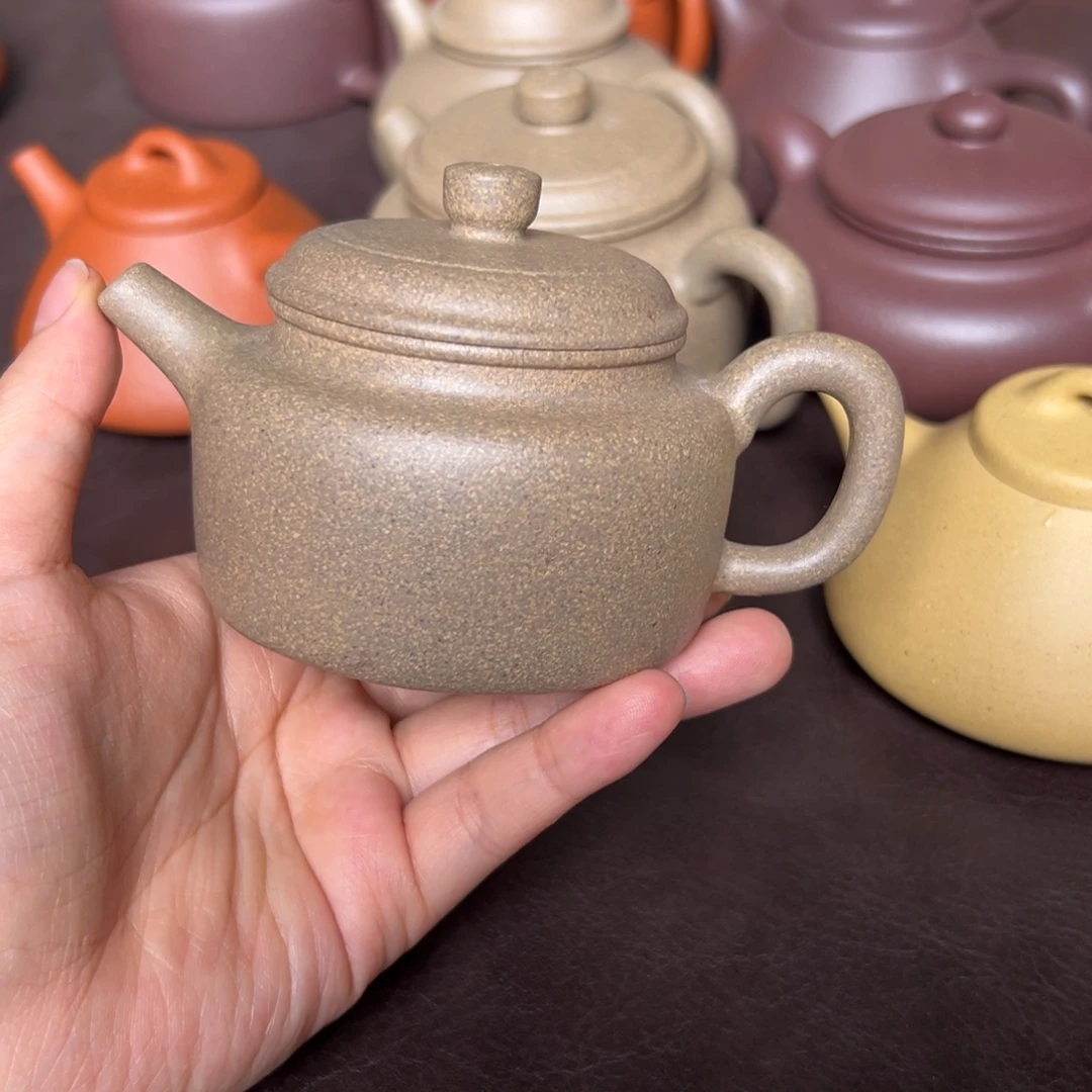 茶壶紫砂青段德钟150毫升