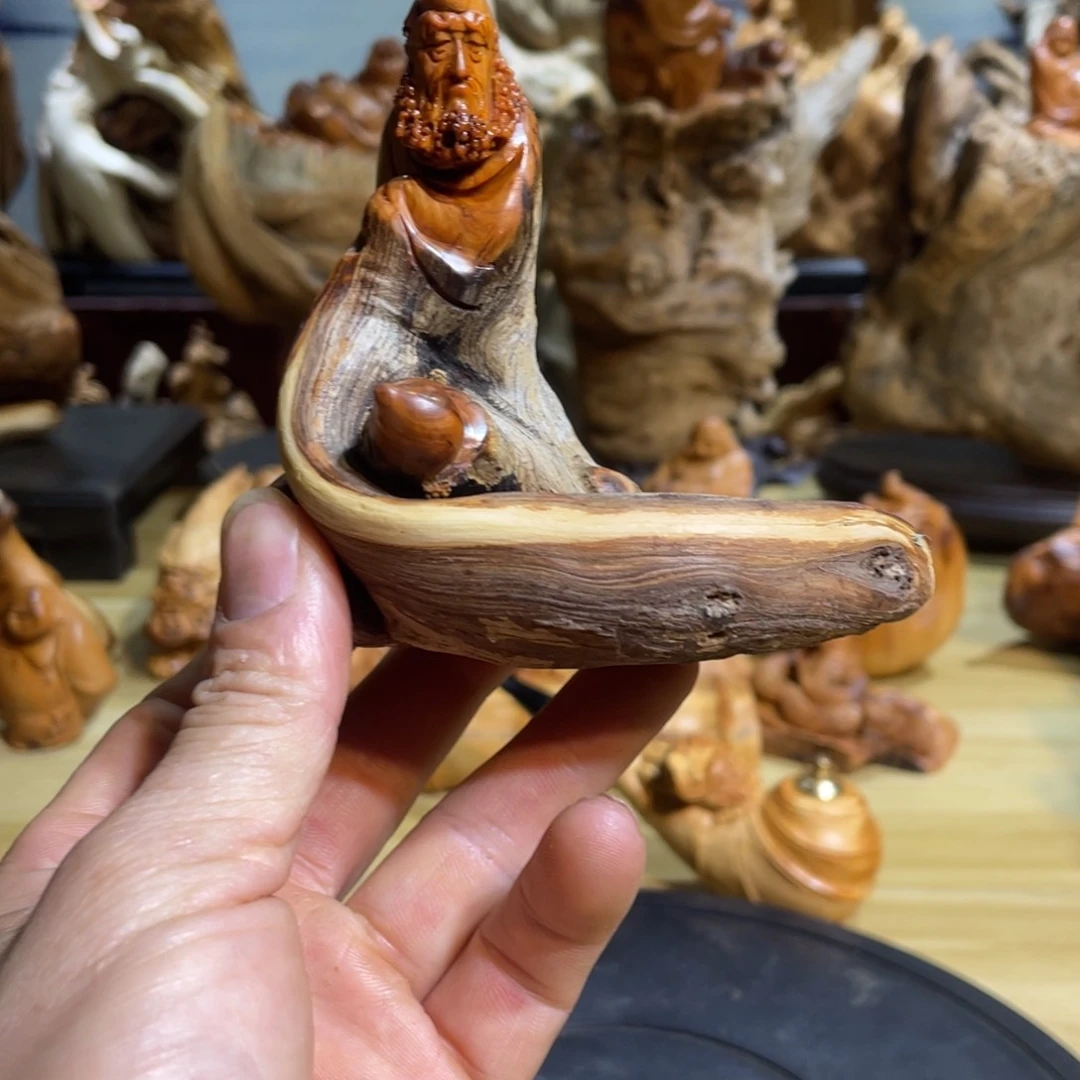 柏木双****寶太行崖柏工艺品