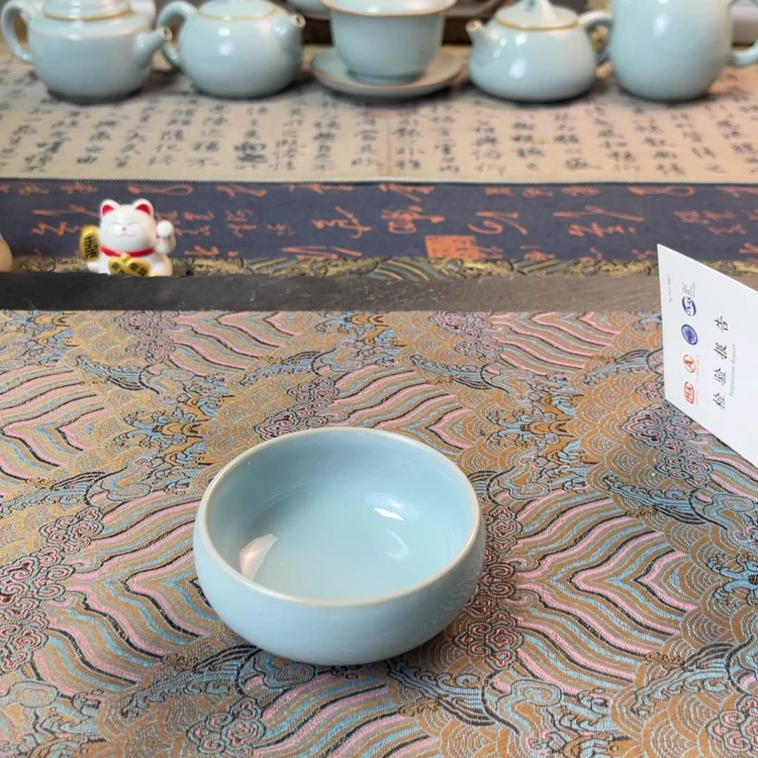 台**子天青色普洱杯80毫升
