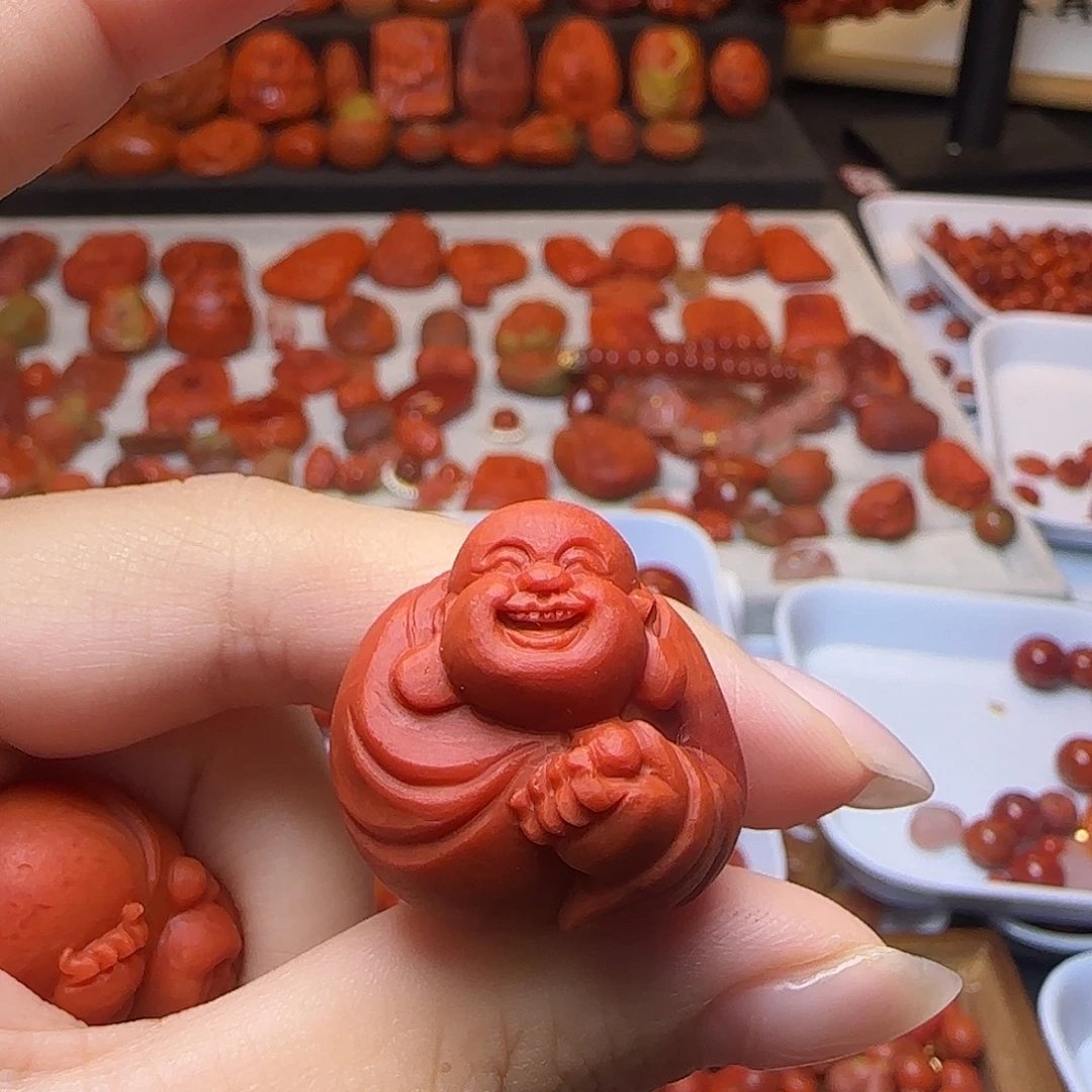 南红玛瑙未镶嵌吊坠(不含链)