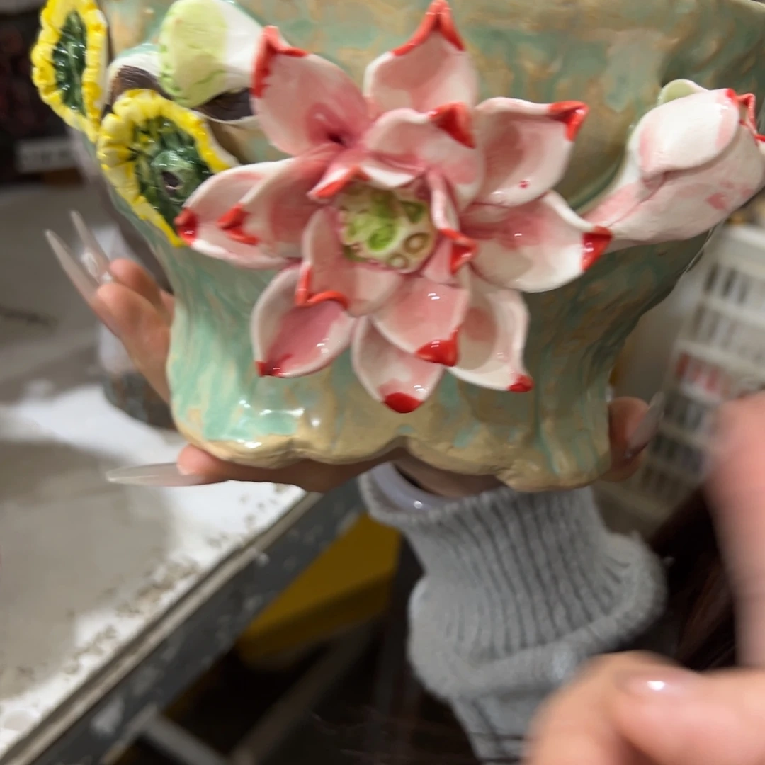 满20米飞秒退拉黑多肉花盆