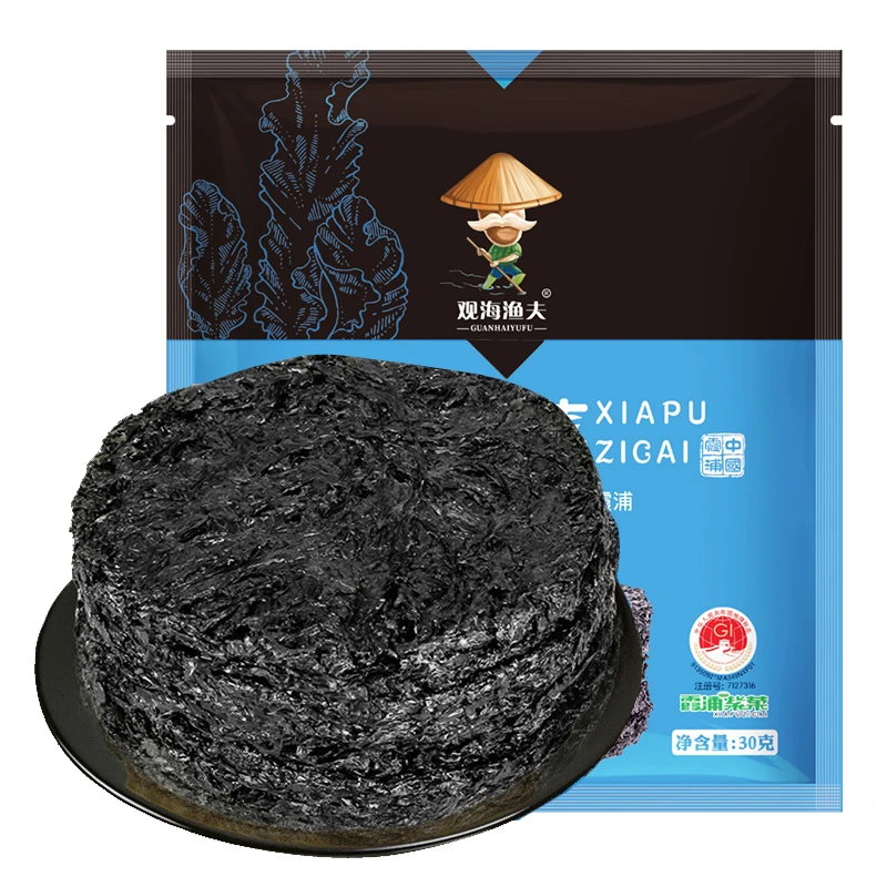 【观海渔夫】霞浦紫菜干货30g