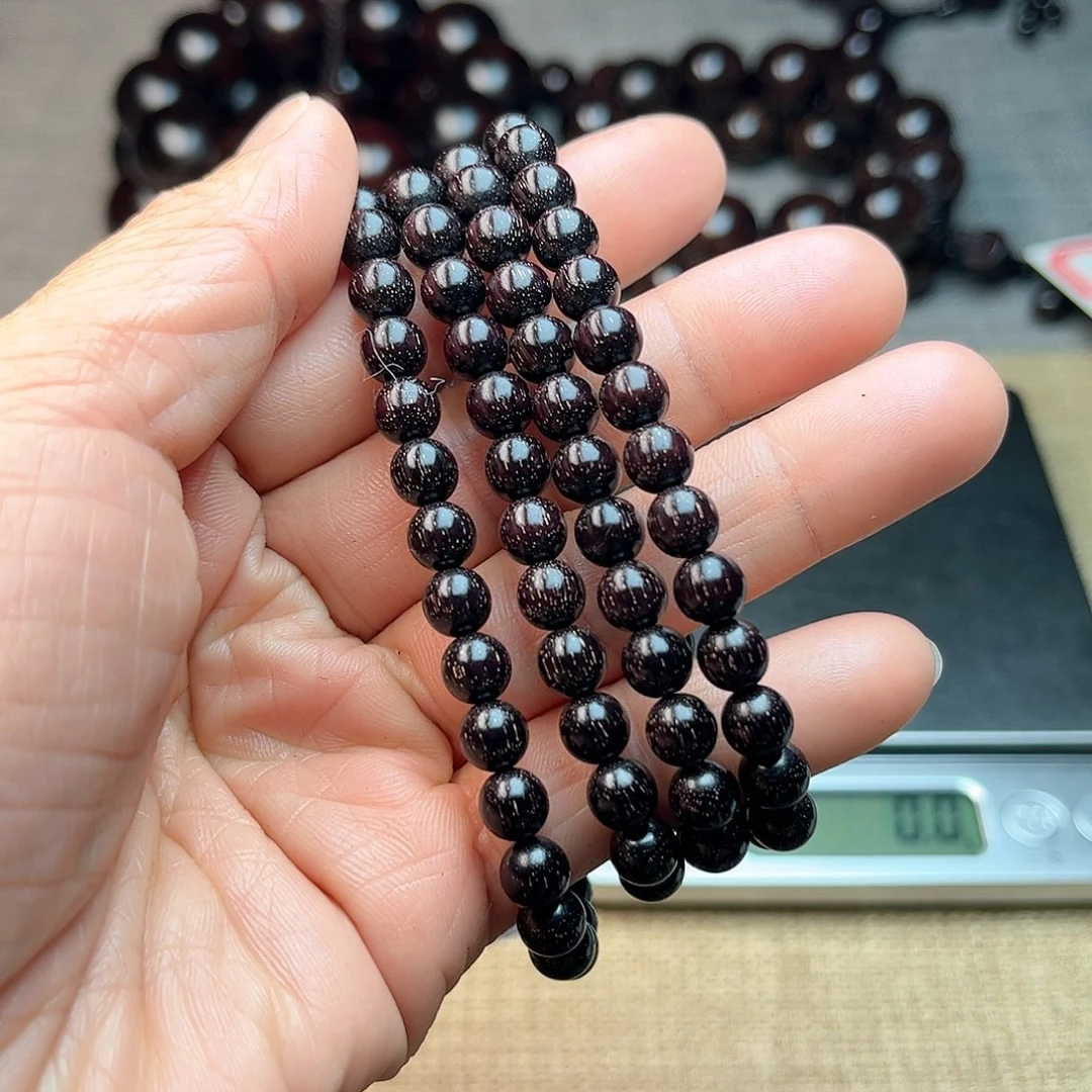 檀香紫檀（小叶紫檀）用****00.6 108颗 爆星