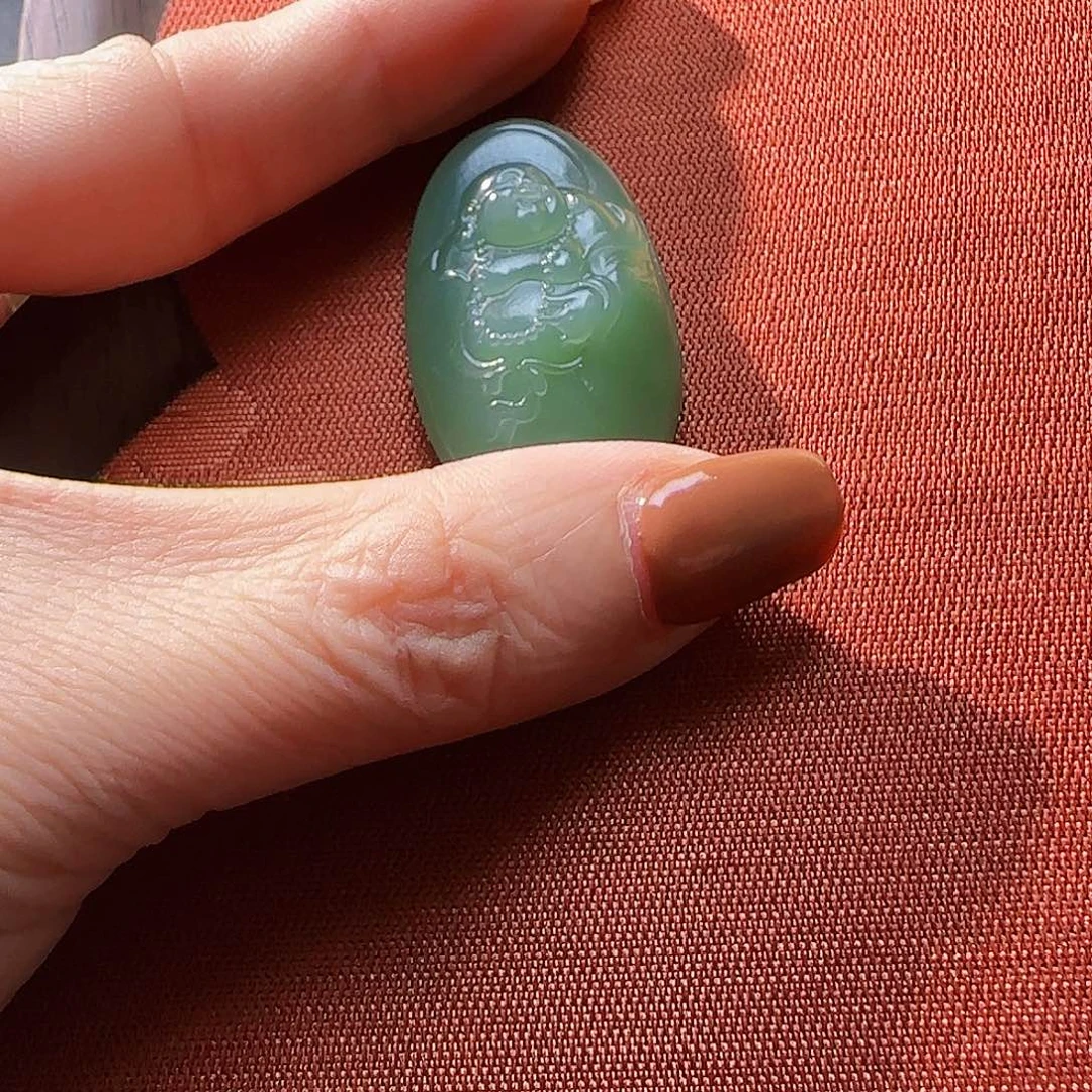 和田玉（碧玉）未镶嵌颈饰