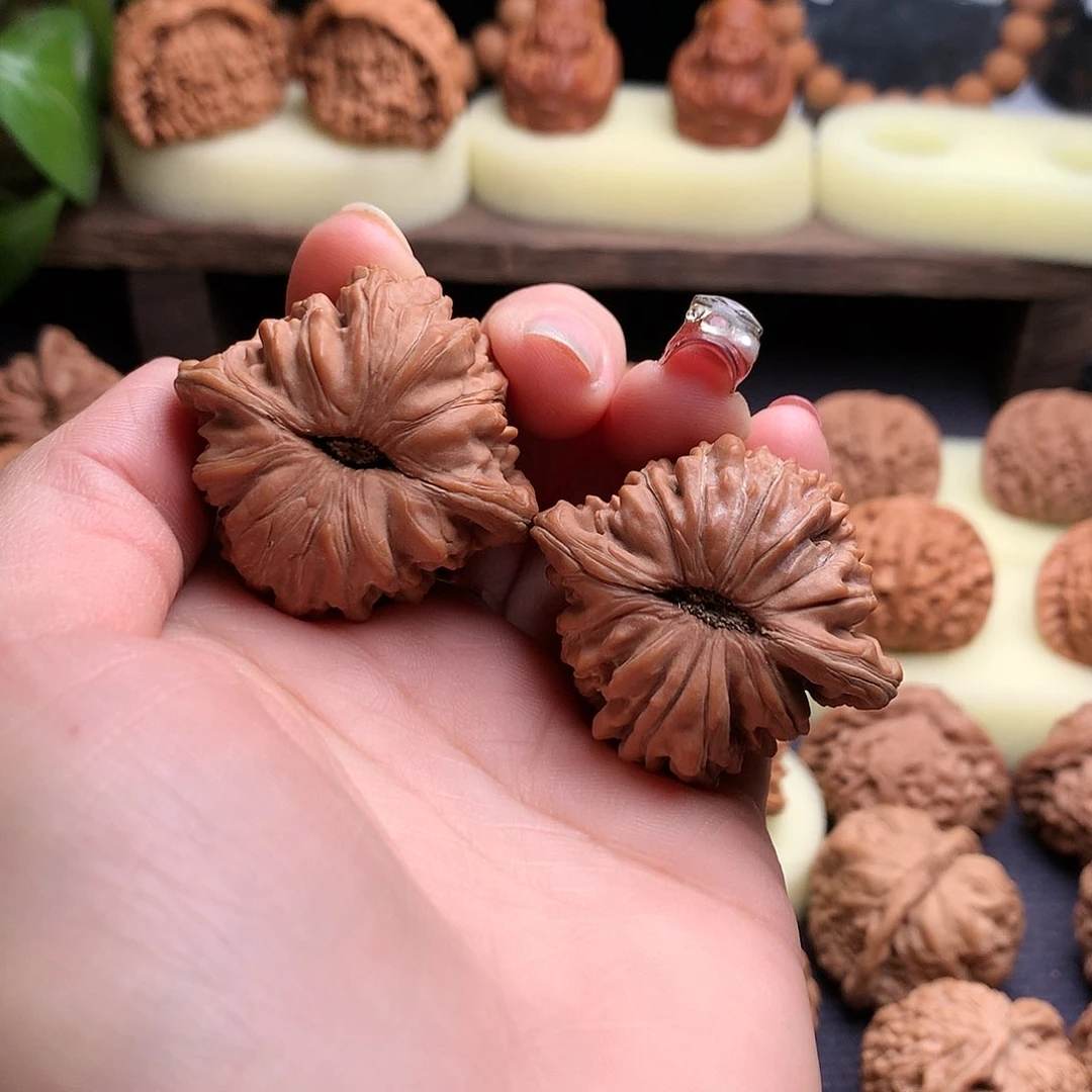 【闪购商品】文玩核桃吊坠T****D全品四座楼40