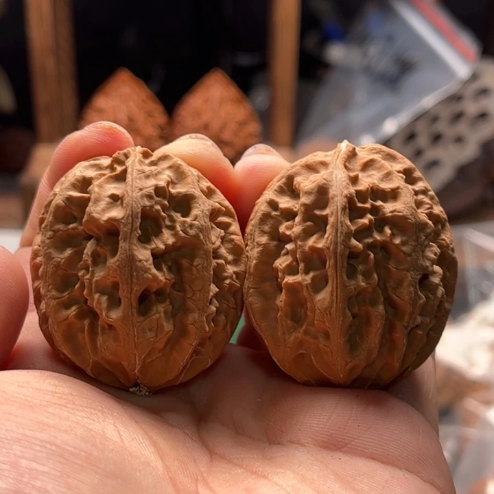 文玩核桃把件楸大胖35