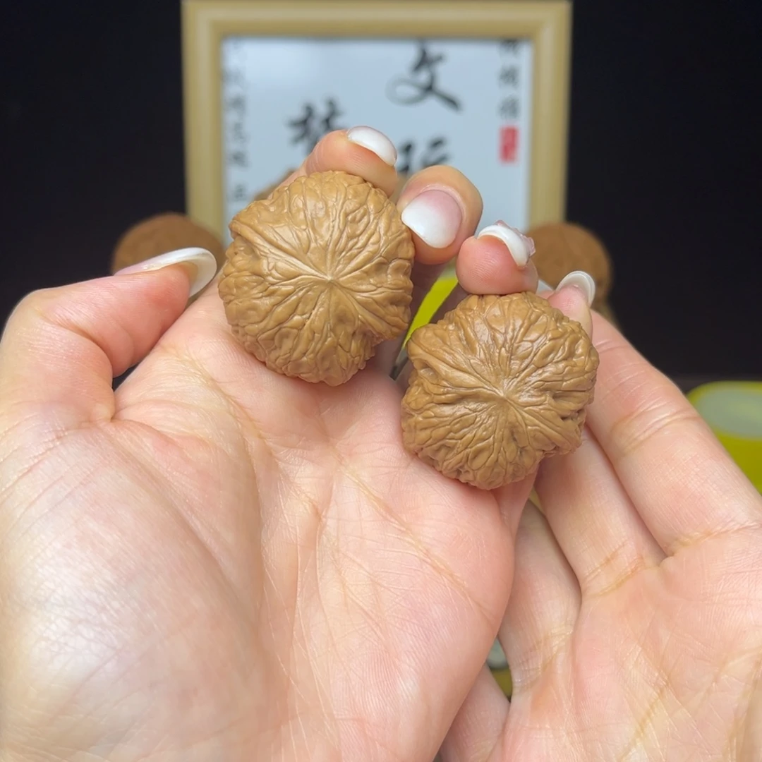文玩核桃吊坠铁锤35全打底