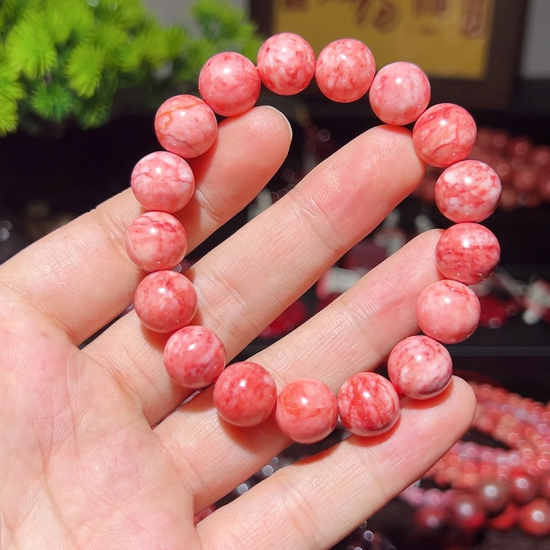 天然辰砂纯天然手串