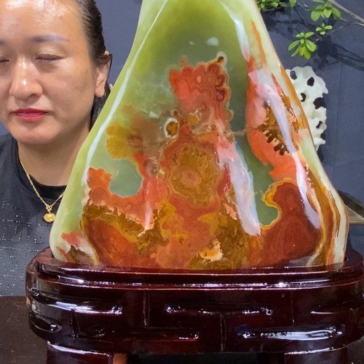 石材精品古青石摆件