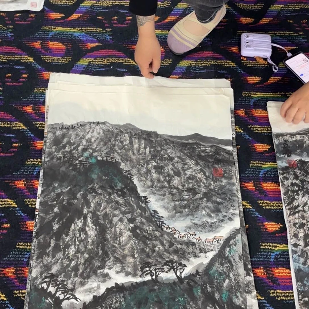 国画国画作品孙立春老师刘