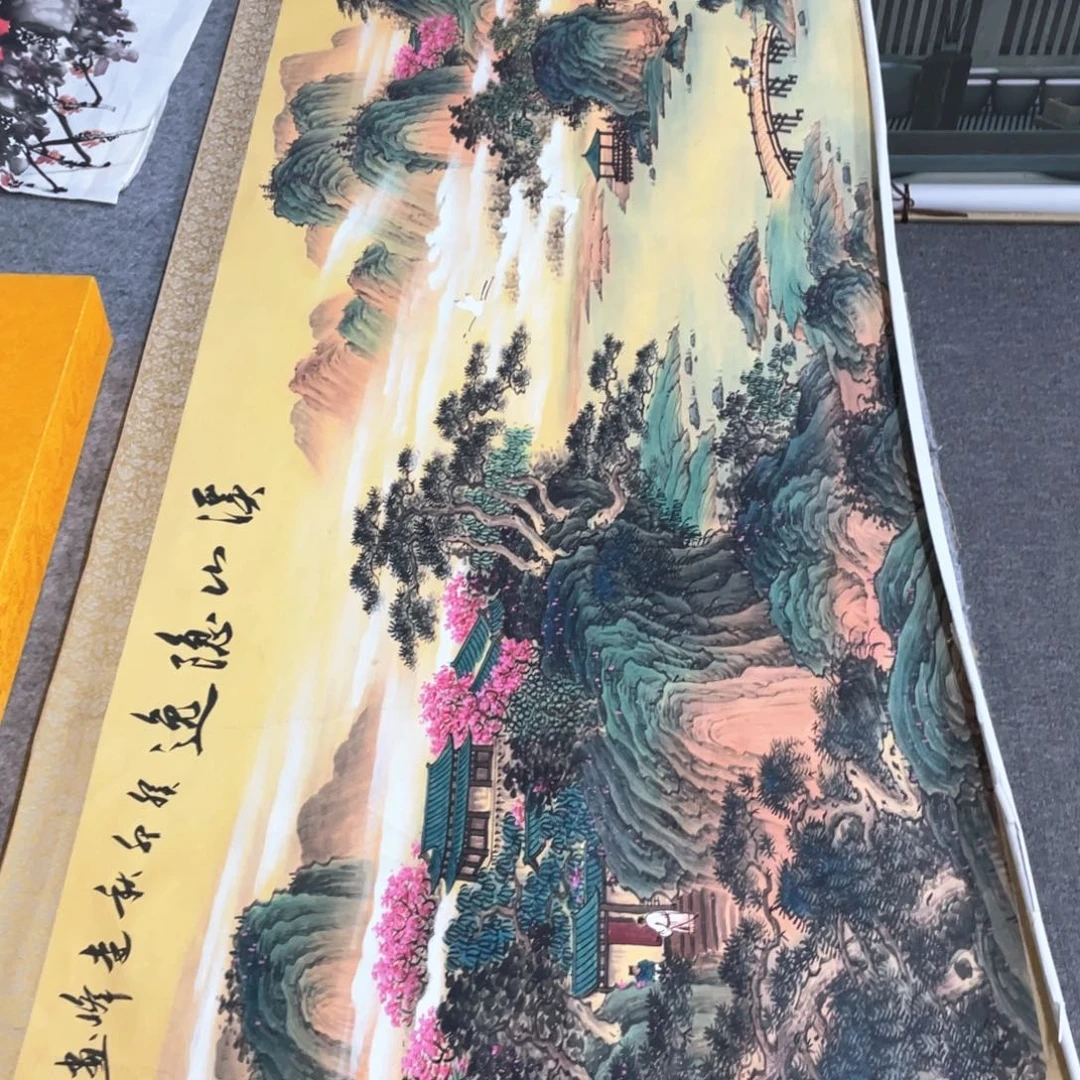 国画老师手笔手绘作品w