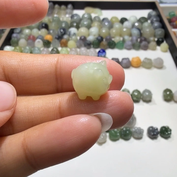 晟***蕾未镶嵌和田玉珠宝半成品