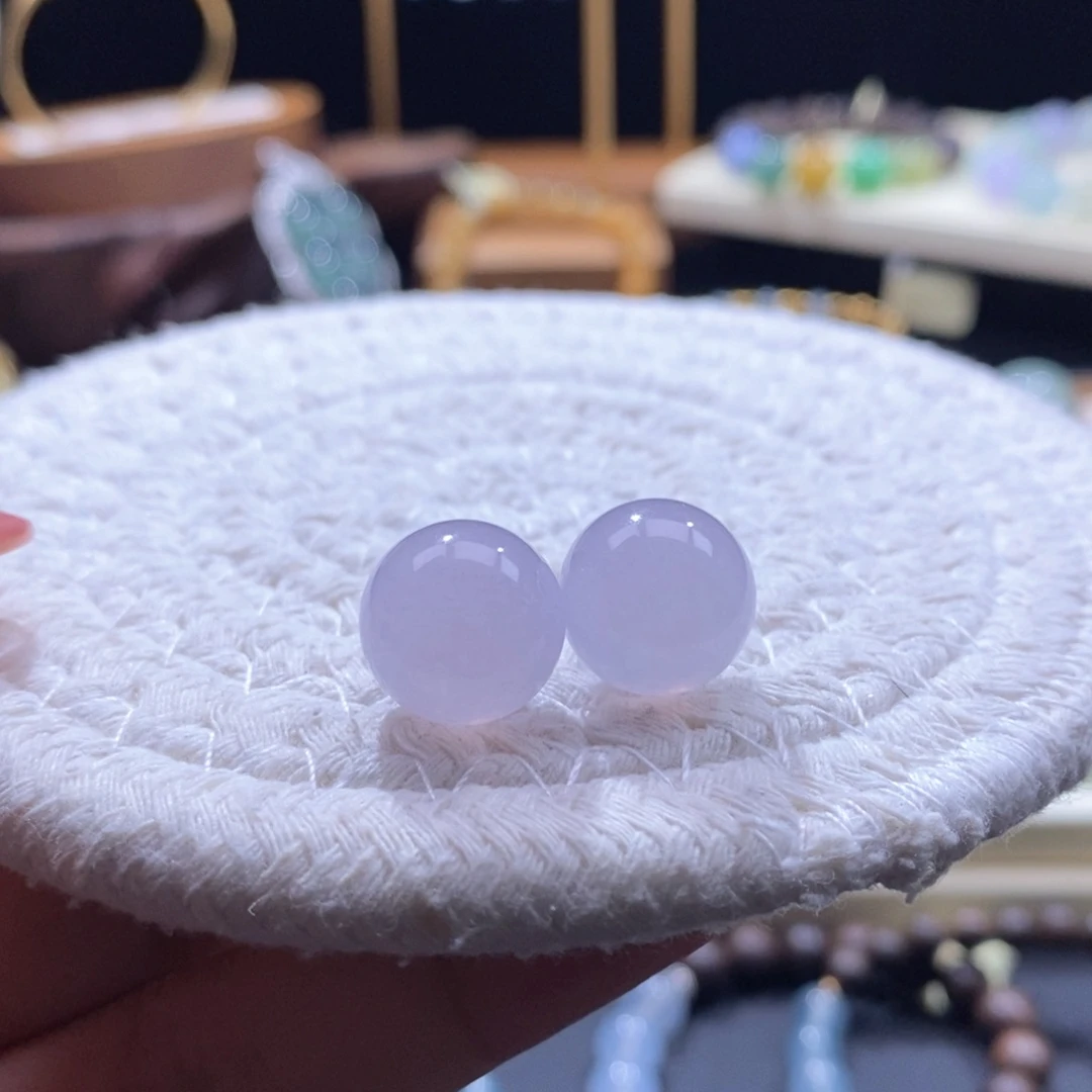 翡翠未镶嵌吊坠(不含链)翡翠冰粉珠随机发一个