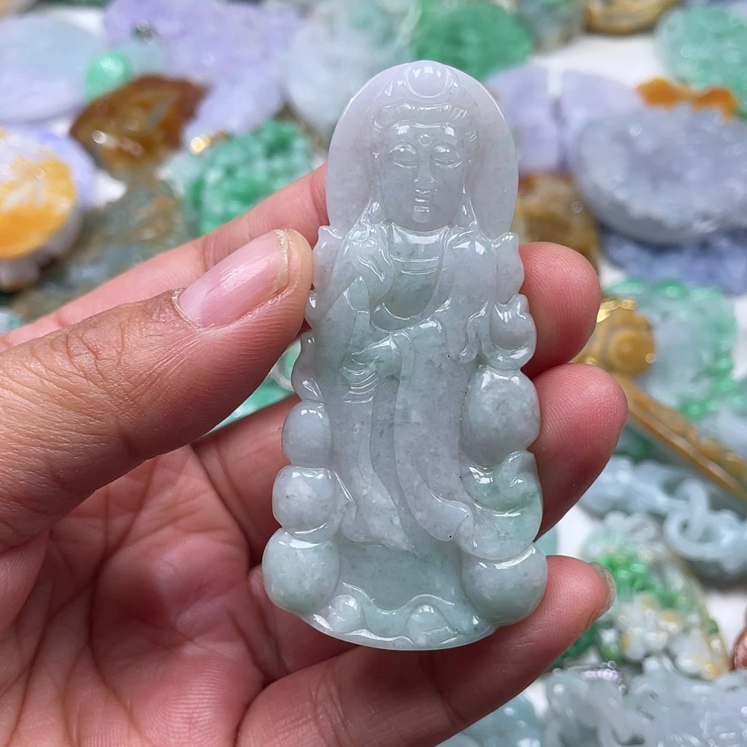 颈饰未镶嵌翡翠翡玉缘翡翠
