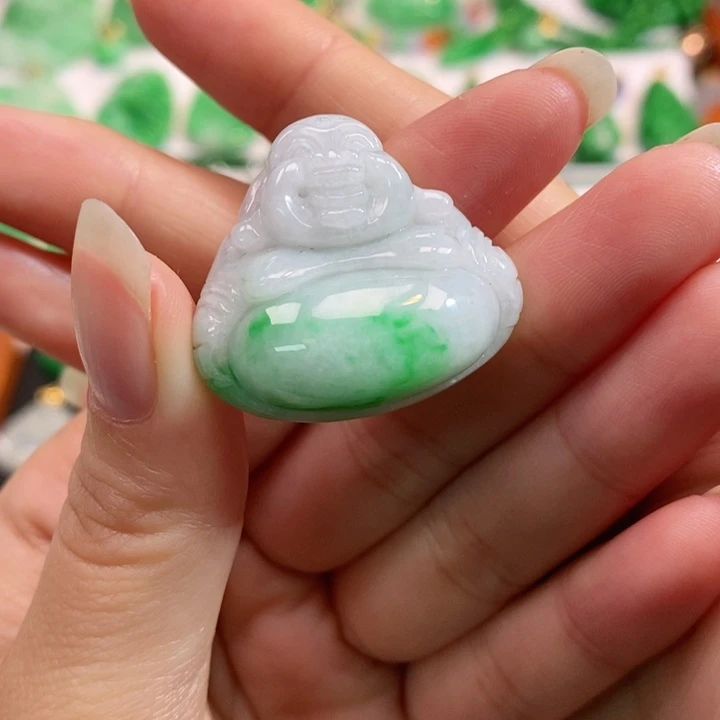 颈饰未镶嵌翡翠吊坠