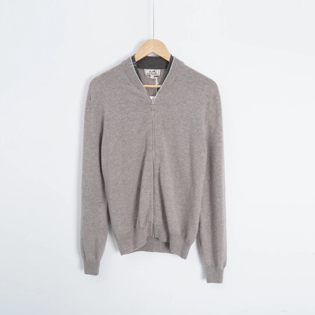 全新未使用 Hermes/爱马仕 山羊绒/SC0671/针织衫/S码