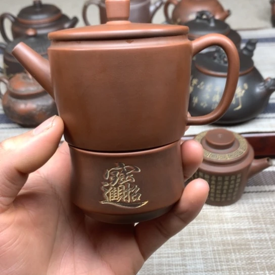 壶立****饰桶金壶 150毫升左右 古铜色