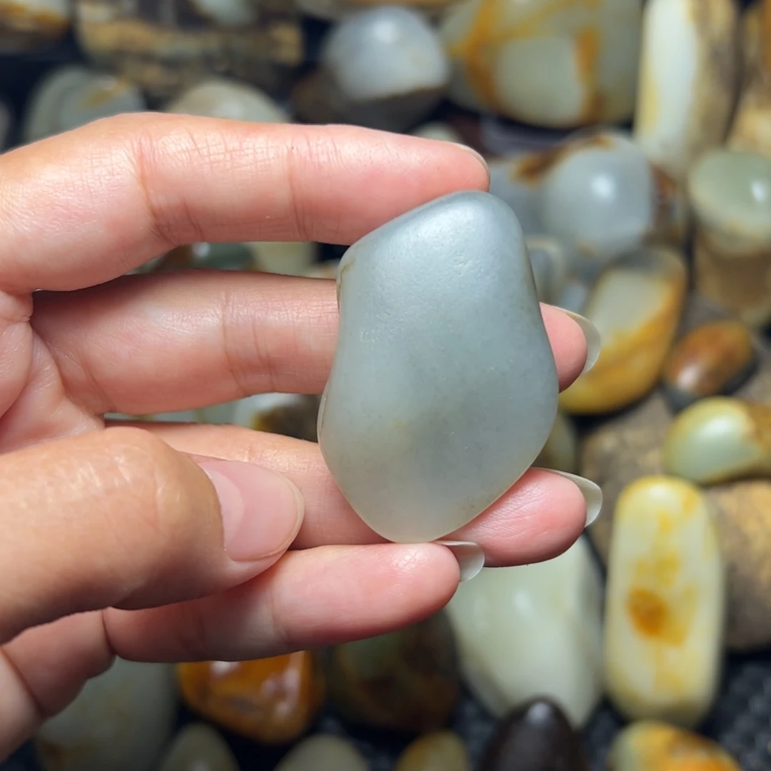 和田玉未镶嵌挂件21