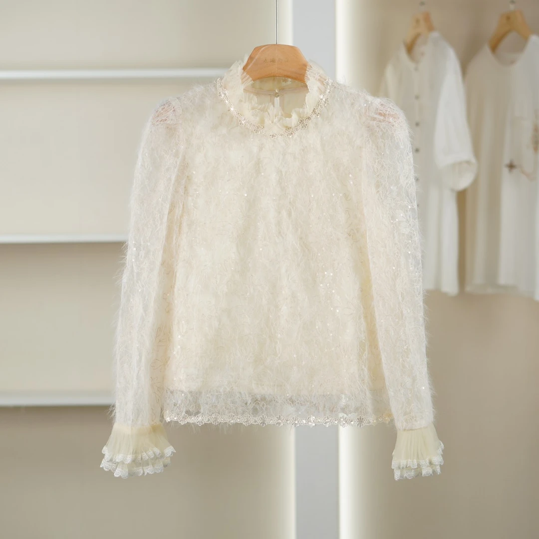 麦迪尚品【芭】51205252 高级感百搭打底衫春秋女装品牌折扣