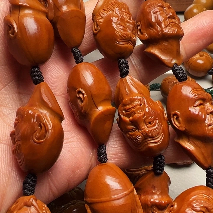 最***梦橄榄核手串/手链十八罗汉