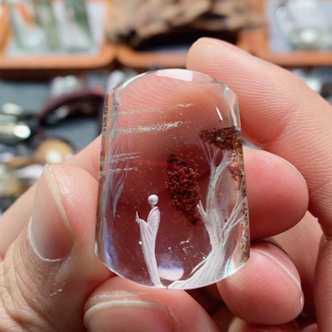 水晶吊坠(不含链)未镶嵌