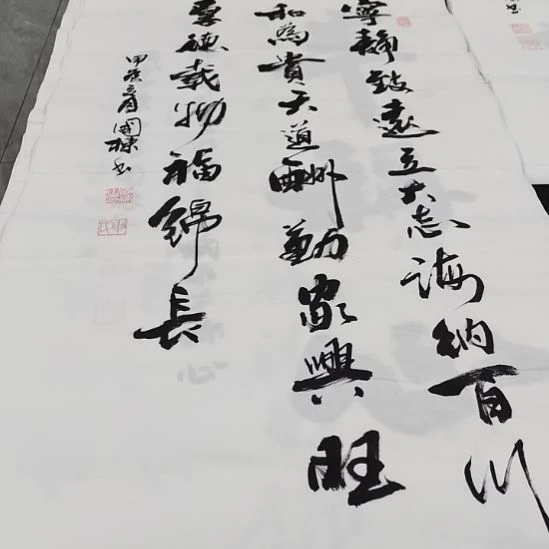 翰墨申国栋老师作品一副