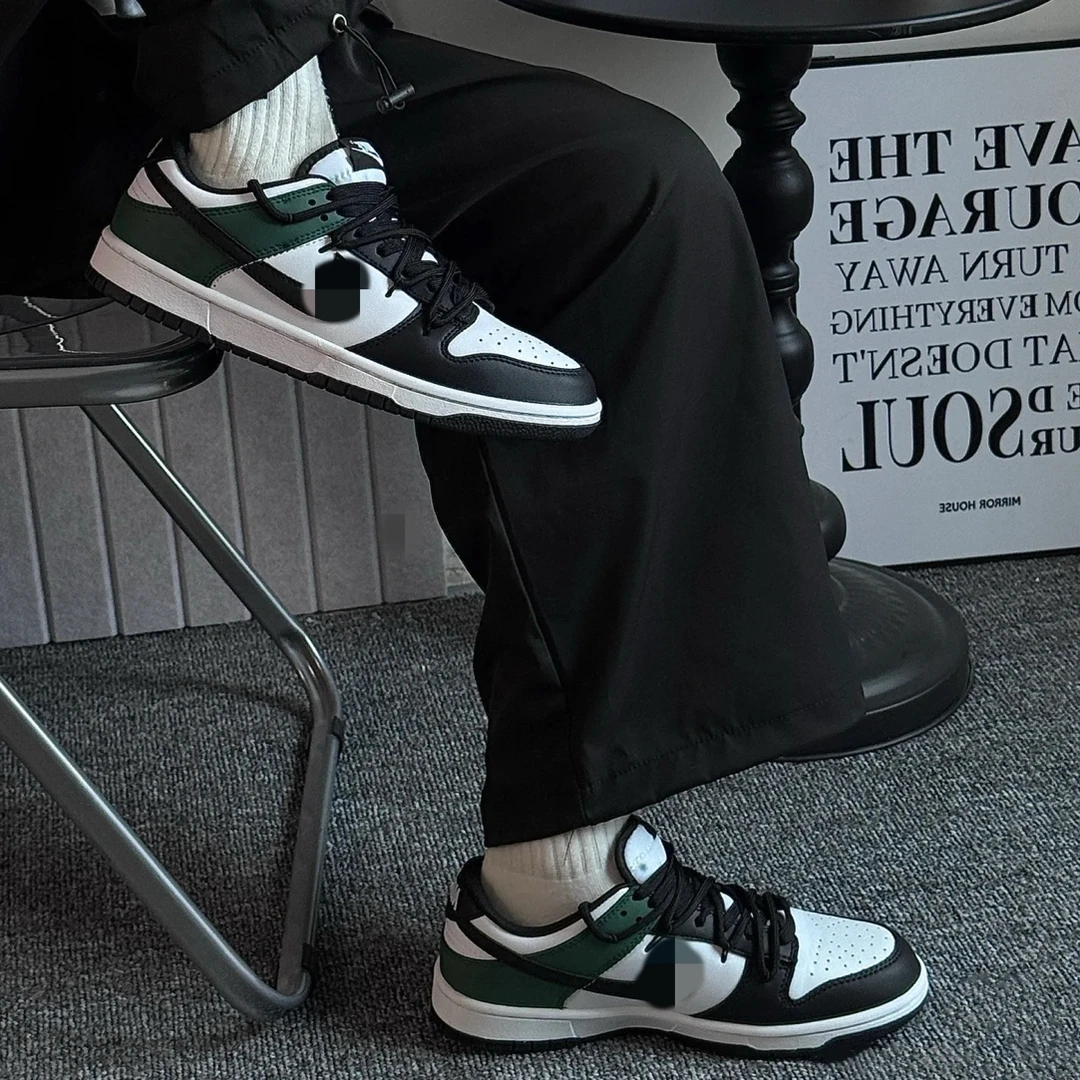 A1 耐磨低帮板鞋休闲鞋透气刺绣时尚百搭男女鞋