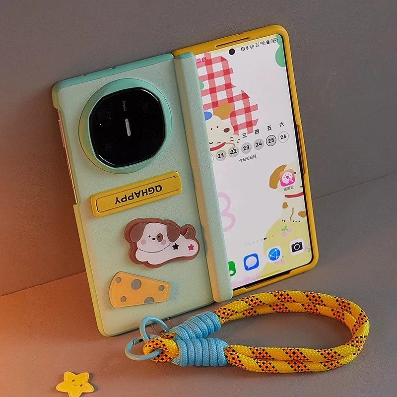 适用华为matex6手机壳折叠屏matex3保护壳典藏版X5防摔壳膜一体女