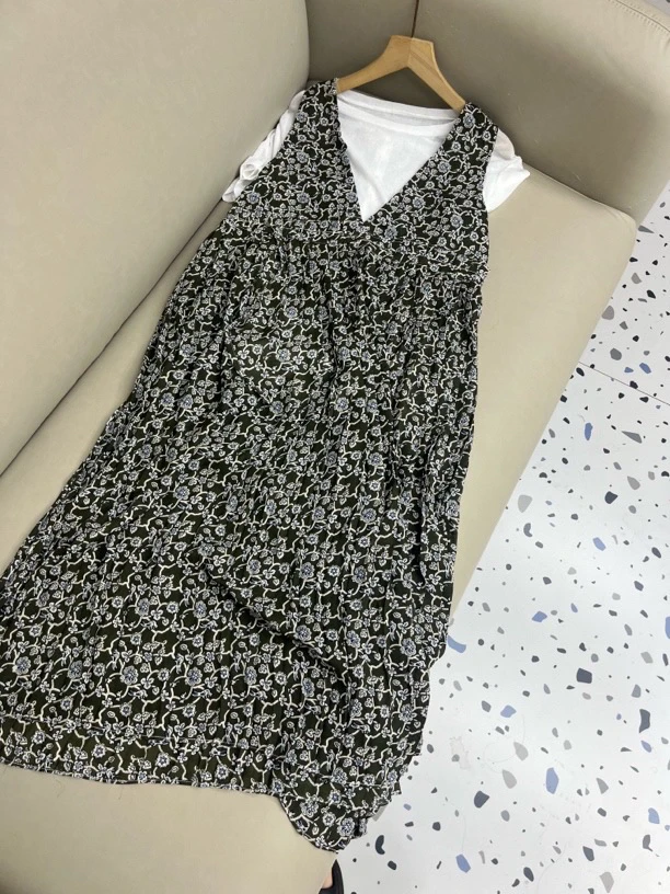 【蓝色】见外包装蕾丝大码连衣裙裹胸韩版常规四季通用拼接