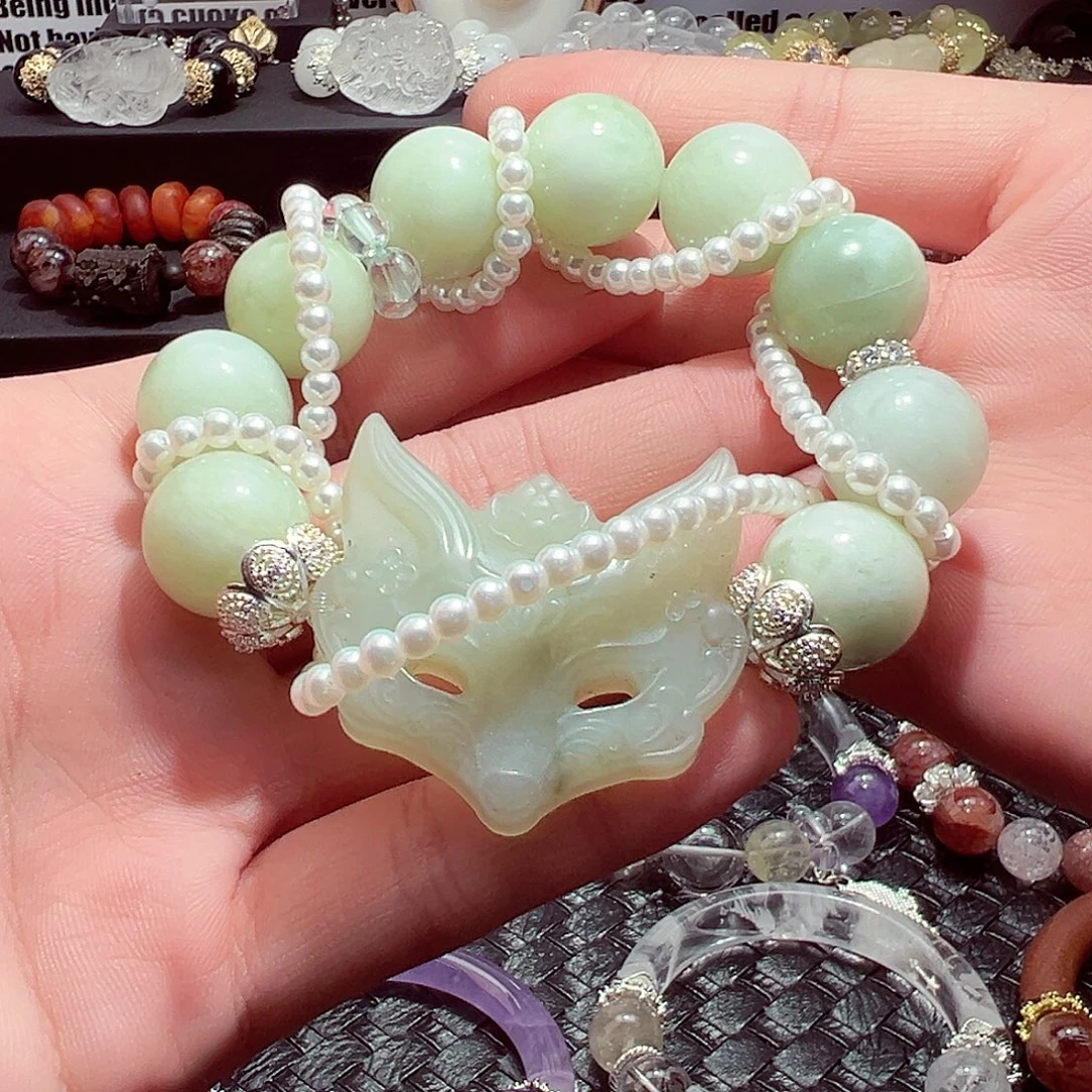 西***语水晶手链未镶嵌水晶手链