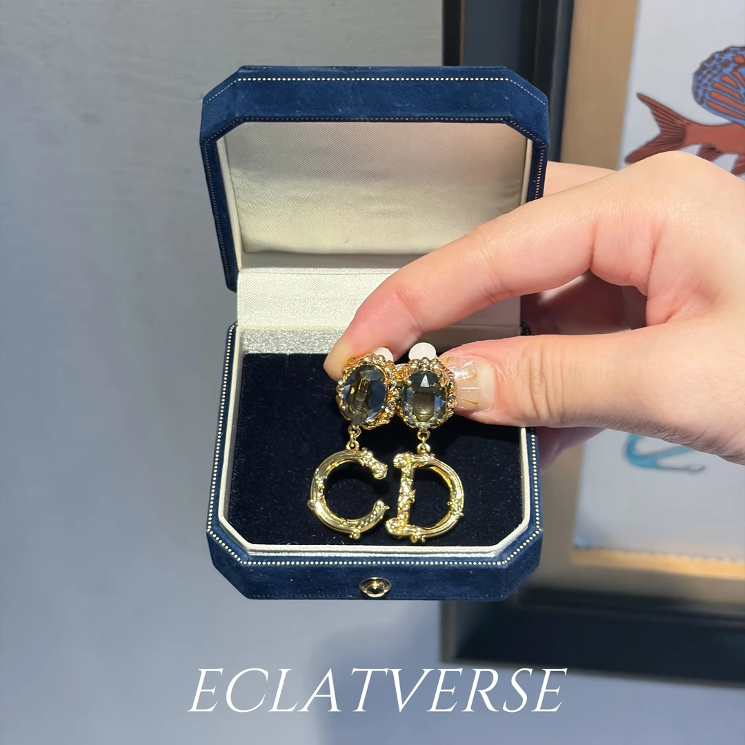 铜合金仿水晶耳饰 8098铜合金仿水晶耳饰时尚