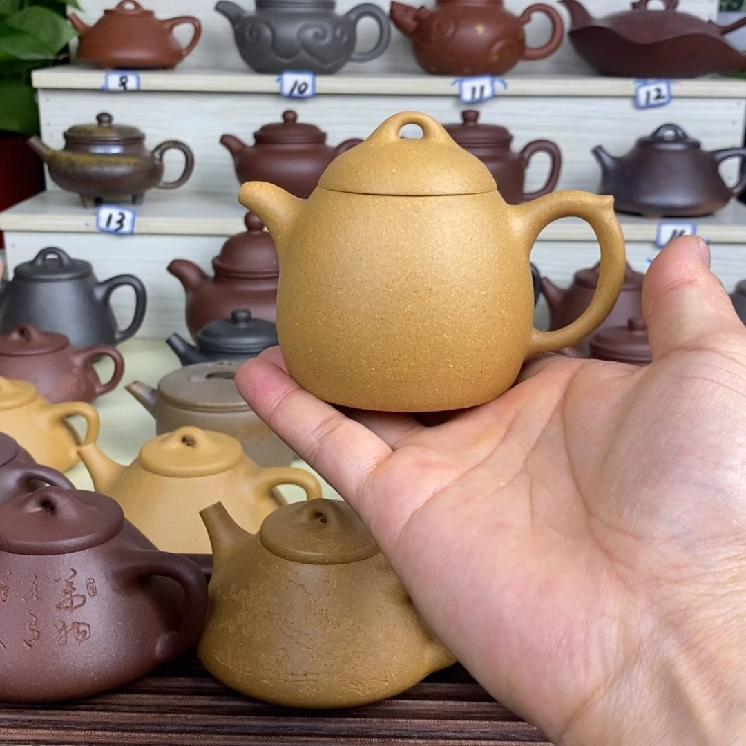 茶壶紫砂秦权200cc左右宝山黄金段0添加