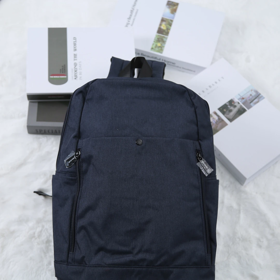 男女同款时尚简约双肩背包多功能大容量户外旅行双肩包P-2D137