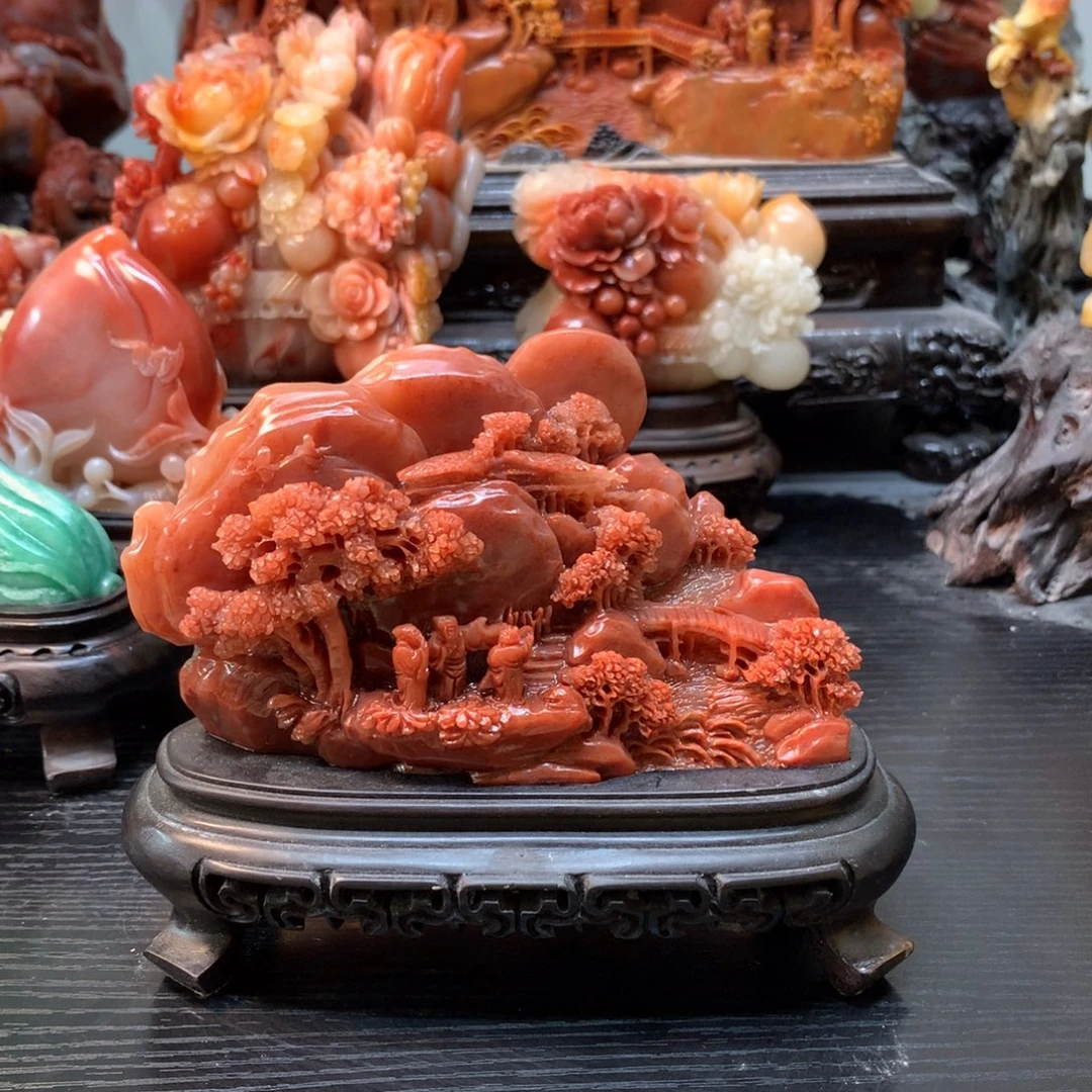 寿山石寿山石摆件
