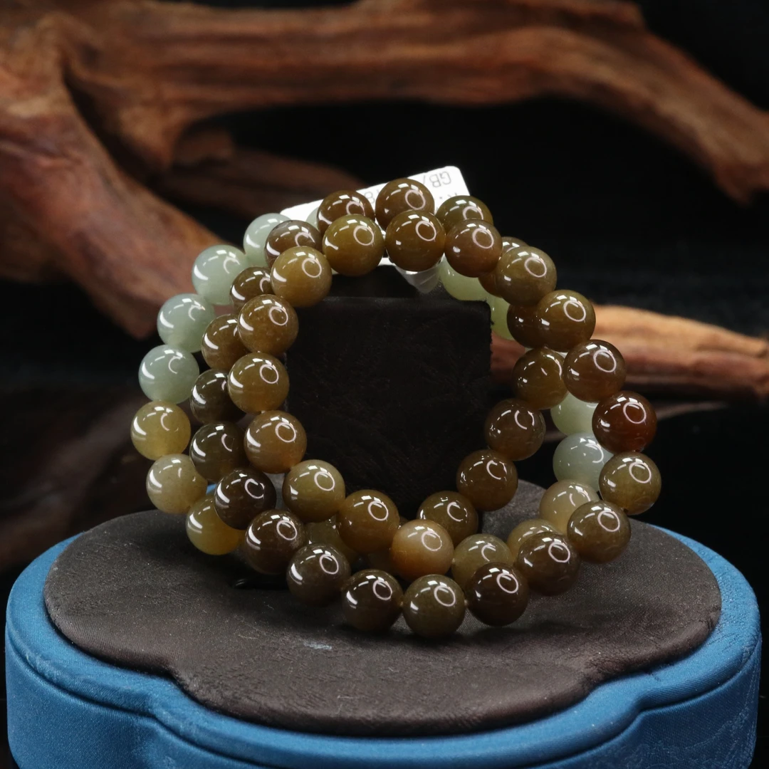 33和田玉多宝长串/000164上海嘉禾拍卖