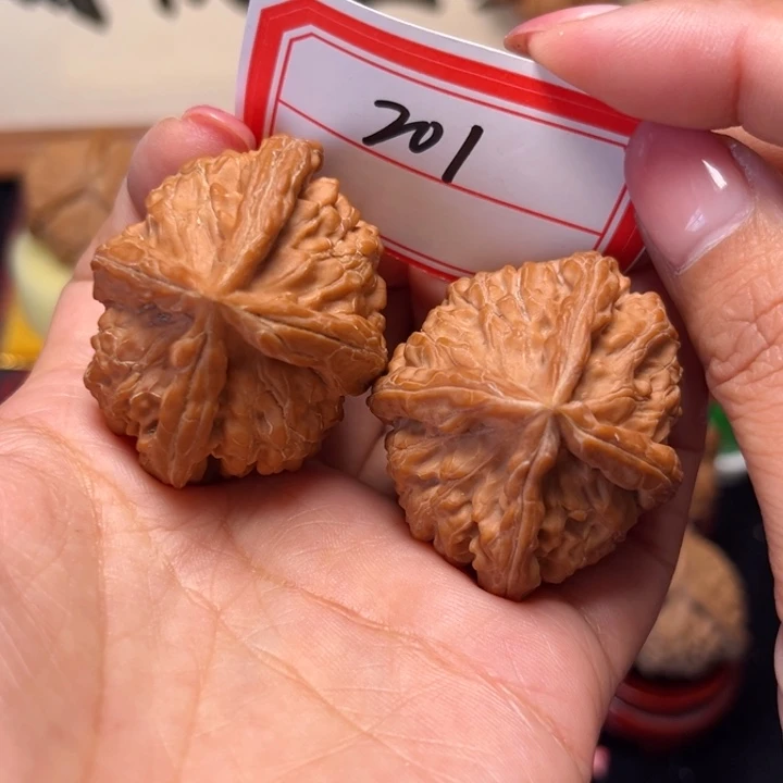 文玩核桃手串43全品莲花四棱201