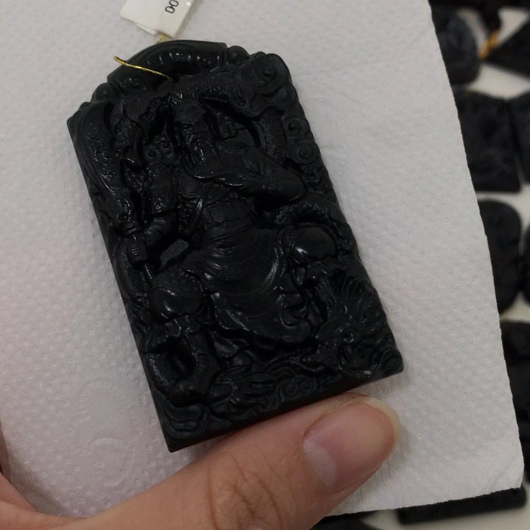 天然a货钢琴黑挂件