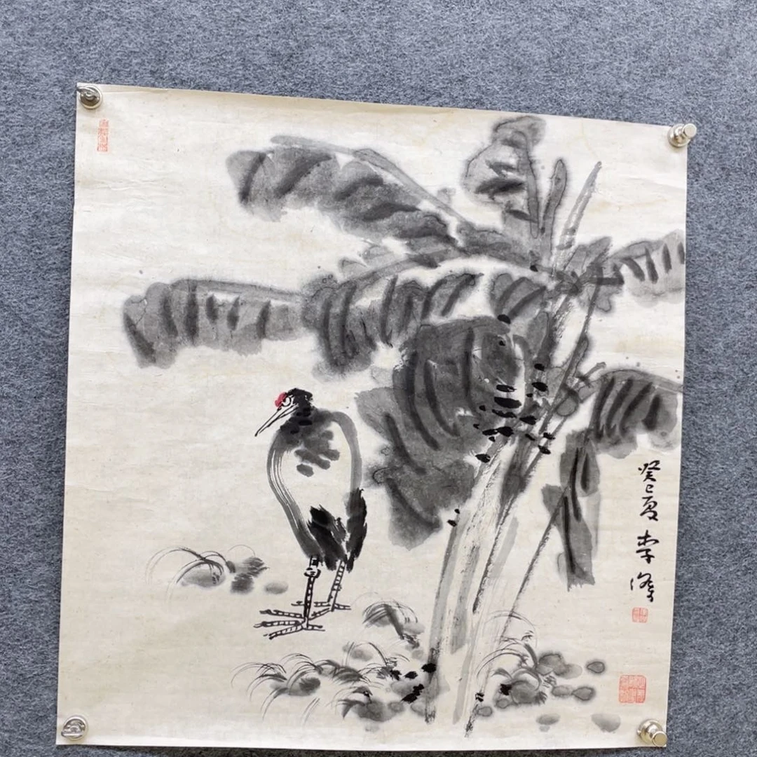 国画国画作品鹰图作品