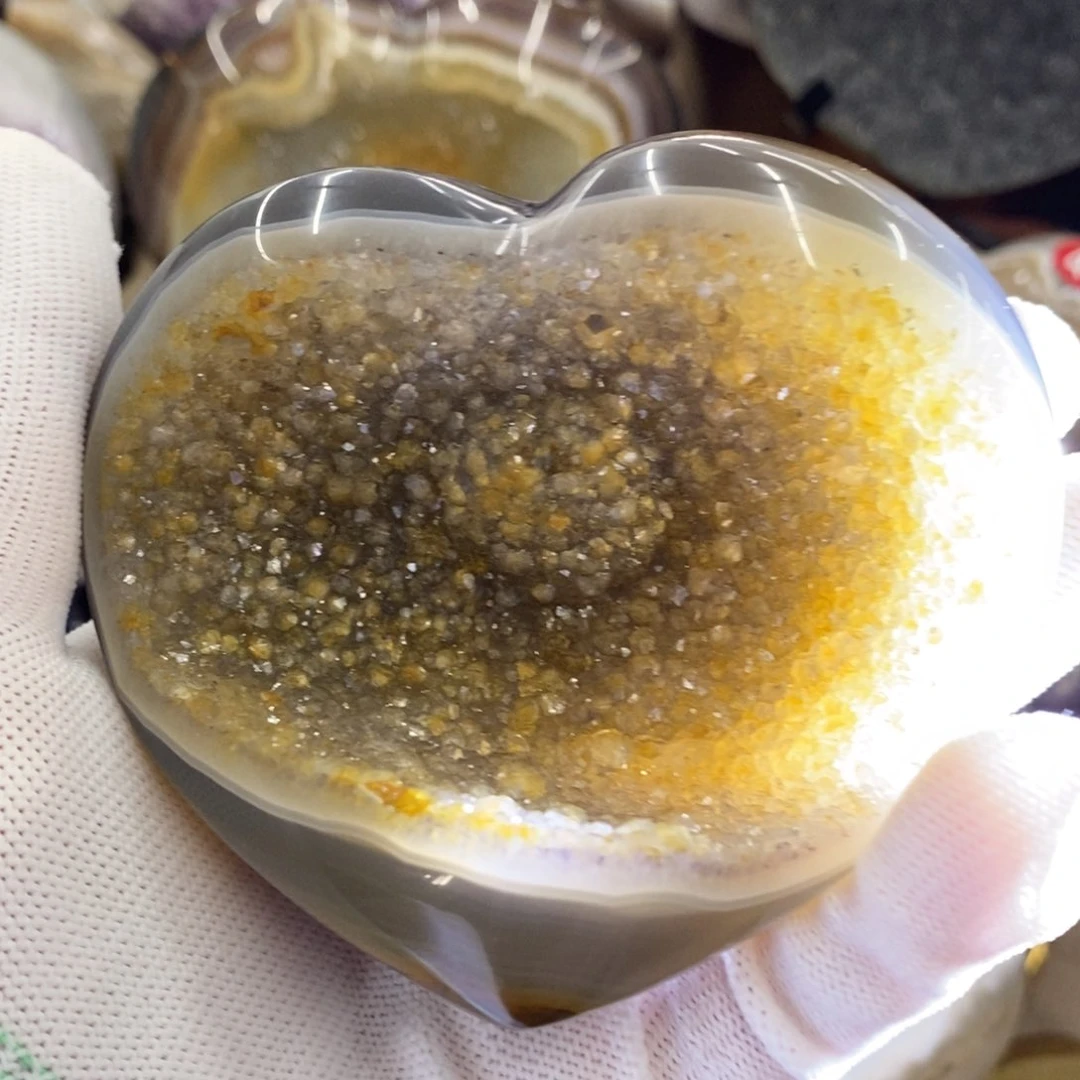 水晶爱心窝窝未镶嵌